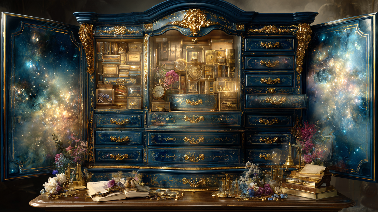 A Dormouse Consulting Curiosity Cabinet scene symbolising curiosity and understanding before choosing AI technology.
